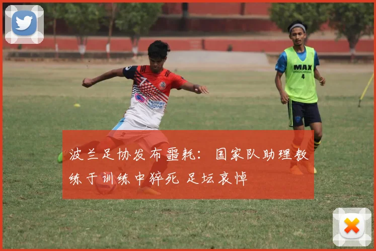 波兰足协发布噩耗:国家队助理教练于训练中猝死 足坛哀悼